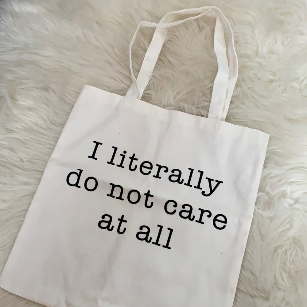 White Tote Bag